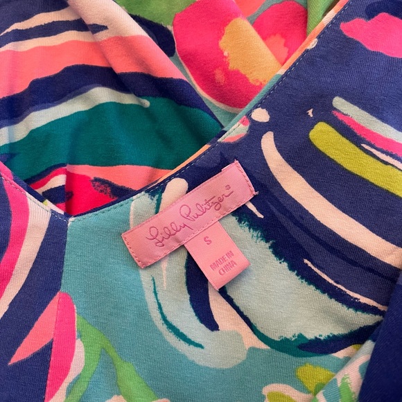 Lilly Pulitzer Parigi Colorful Abstract Dress - Picture 2 of 4